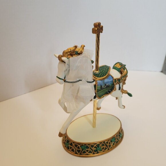 NIB The Hamilton Collection - Irish Blessing Carousel Sculpture - Picture 2 of 10